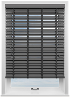 Ecowood Deluxe, Chic Grey Satin - Venetian Blind